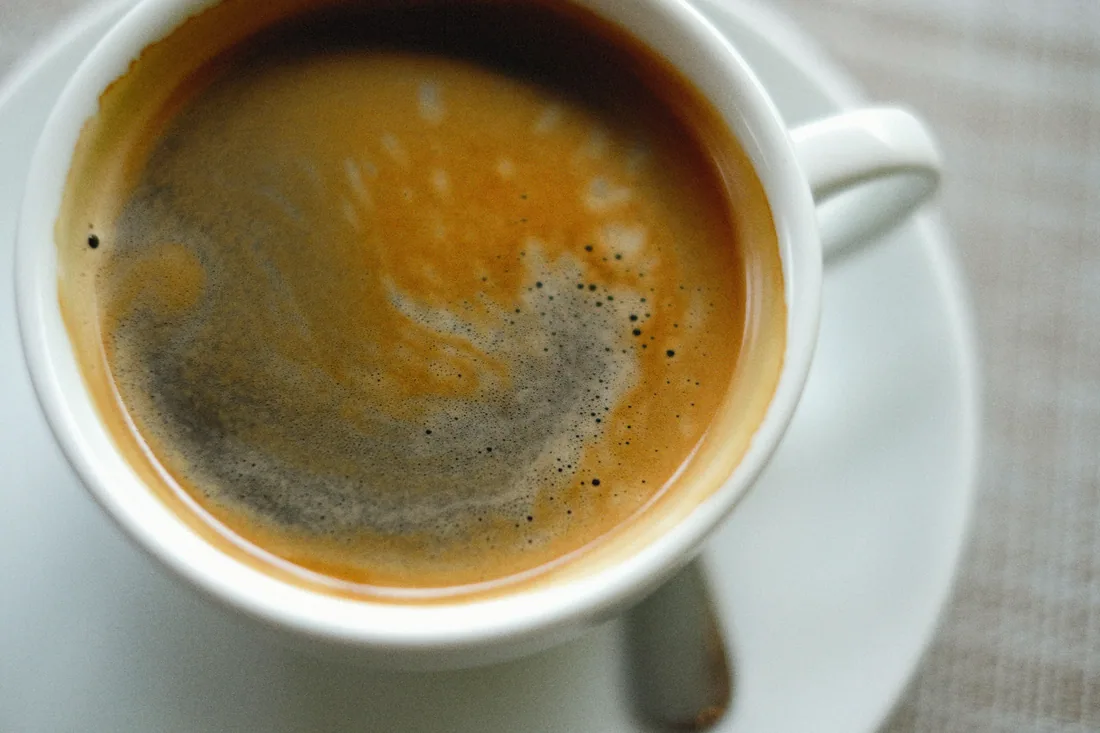 Close-up of a cup of coffee